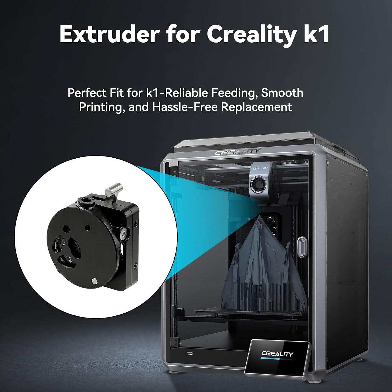 K1/K1 Max/K1C/K1 SE Extruder,  - Direct Drive Dual Gear Extruder High Speed recensie en prijs