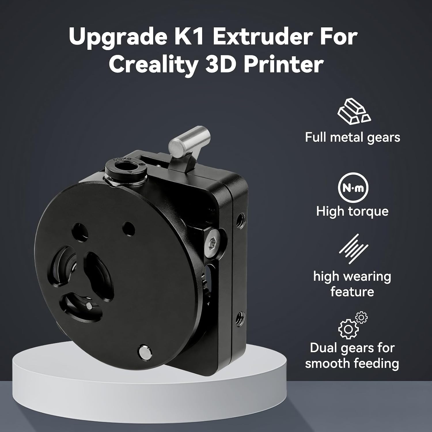 K1/K1 Max/K1C/SE Extruder, ver - Direct Drive Dual Gear Extruder High Speed recensie en prijs